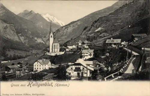 Ak Heiligenblut am Großglockner in Kärnten, Gesamtansicht