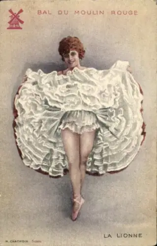 CPA Bal du Moulin Rouge, La Lionne