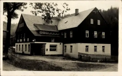 Ak Waschleithe Grünhain Beierfeld, Kindergenesungsheim 