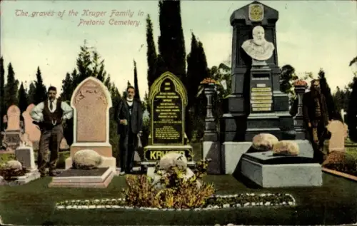 PC Pretoria, South Africa, Cemetery, the graves of the Kruger Family