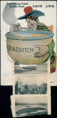 Leporello Ak Schottland, Loch Awe