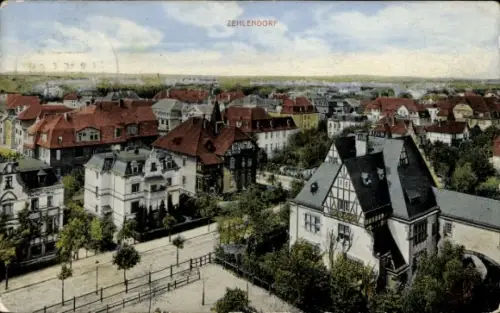 Ak Berlin Zehlendorf, Gesamtansicht