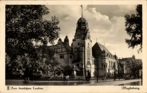 Ak Magdeburg an der Elbe, Museum