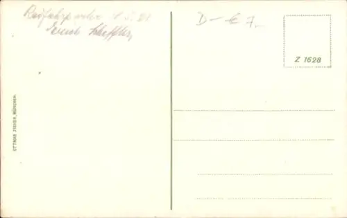 Ak Annaberg Buchholz im Erzgebirge, Panorama einer Stadt am Hang, zahlreiche Häuser, Kirchturm, S