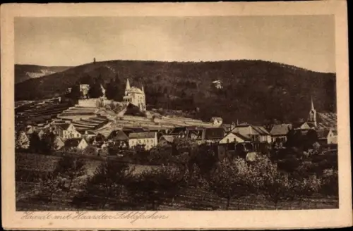 Ak Haardt an der Weinstraße Neustadt a. d. W., Haardter Schlösschen