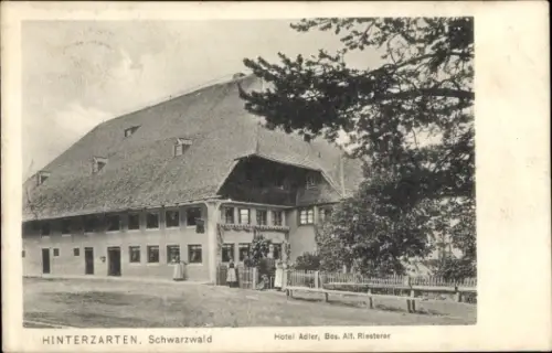 Ak Hinterzarten im Schwarzwald, Hotel Adler