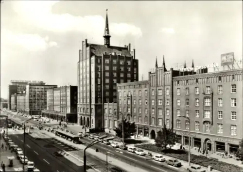 Ak Hansestadt Rostock, Lange Straße