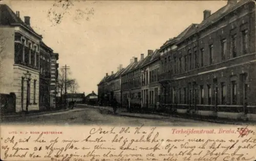 Ak Breda Nordbrabant Niederlande, Terheijdenstraat