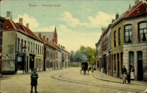 Ak Breda Nordbrabant Niederlande, Terheidenstraat