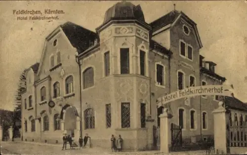 Ak Feldkirchen Kärnten, Hotel Feldkirchnerhof