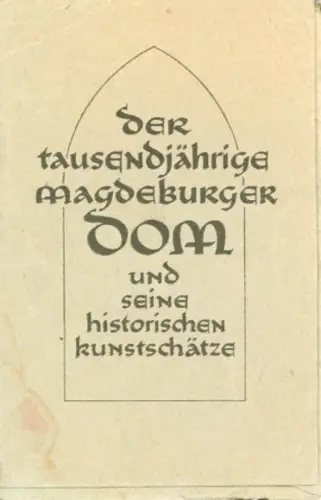 11 alte Ansichtskarten Magdeburg Elbe, der Dom, Kunstschätze