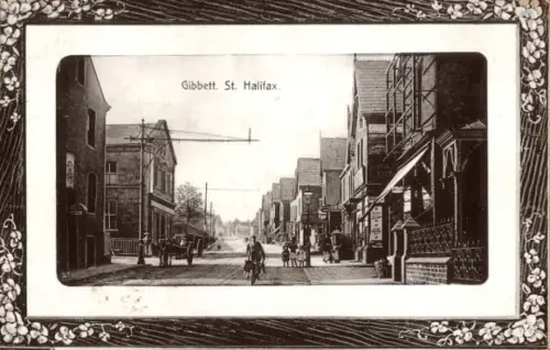 Passepartout Ak Halifax West Yorkshire England, Gibbett Street