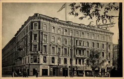 Ak København Kopenhagen Dänemark, Webers Hotel, Mobler, CLOC, historische Architektur