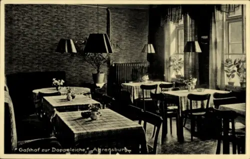 Ak Ahrensburg in Holstein, Gasthof zur Doppeleiche
