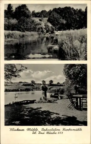 Ak Höltenklinken Rümpel in Schleswig-Holstein, Klinkener Mühle, Kupfermühle