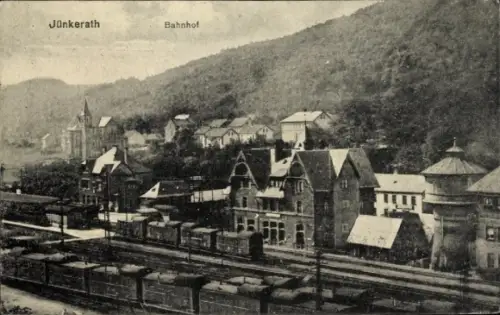 Ak Jünkerath in der Eifel, Bahnhof