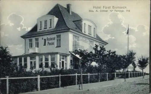 Ak Gremsmühlen Malente in Ostholstein, Hotel Fürst Bismarck