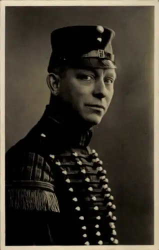 Foto Ak Hannoversche Garde-Husaren-Kapelle, Kapellmeister Harry Wildhagen