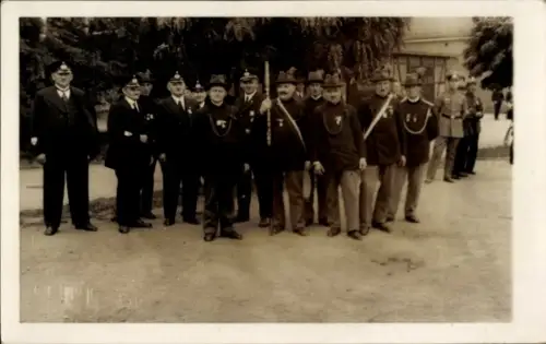 Foto Ak Bischofswerda in Sachsen, Schützenverein, Schützenfest?