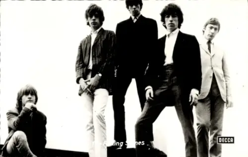 Ak Musikband The Rolling Stones, Decca-Schallplatten