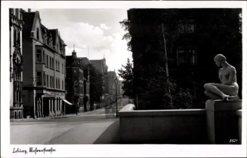 Ak Coburg in Oberfranken, Mohrenstraße, Plastik