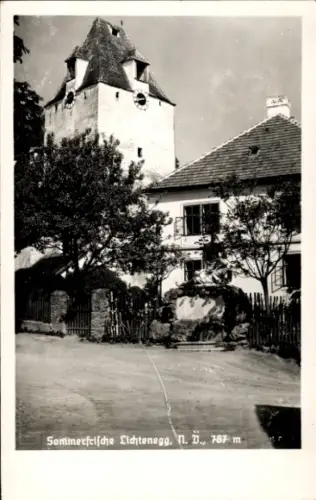 Ak Lichtenegg Steiermark, Burg