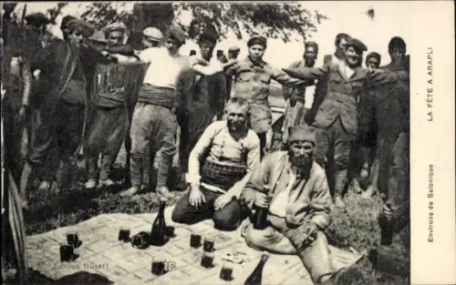 Ak Saloniki Saloniki Thessaloniki Griechenland, Das Festival in Arpali