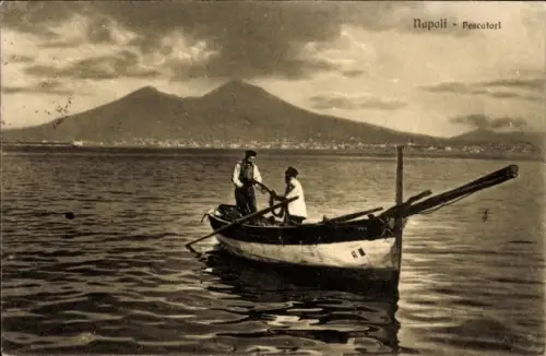 Ak Napoli Neapel Campania, Pescatori