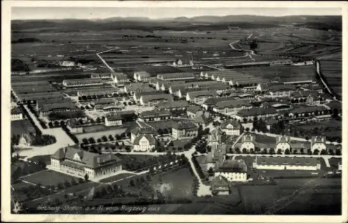 Ak Stetten am kalten Markt, Lager Heuberg vom Flugzeug aus