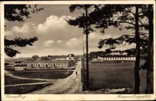 Ak Hammelburg in Unterfranken Bayern, Truppenübungsplatz