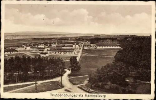 Ak Hammelburg in Unterfranken Bayern, Truppenübungsplatz