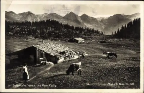 Ak Berchtesgaden Oberbayern, Gotzenalm