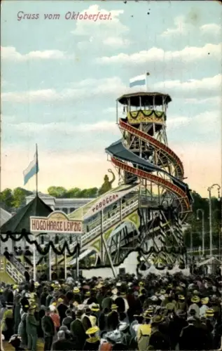 Ak München, Oktoberfest, Hugo Haase Leipzig