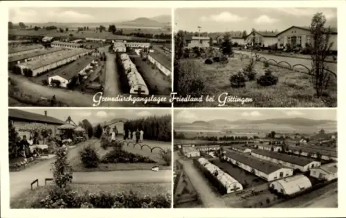 Ak Friedland an der Leine Niedersachsen, Grenzdurchgangslager