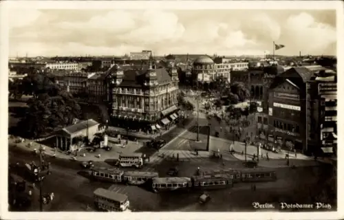 Ak Berlin Tiergarten, Potsdamer Platz