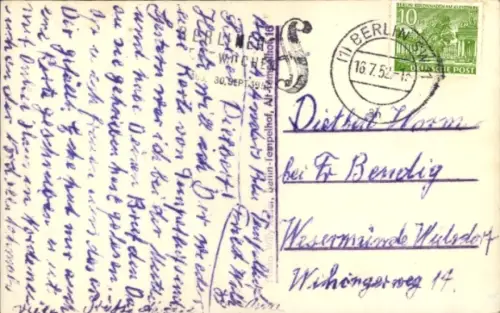 Ak Berlin Tempelhof, Rathaus