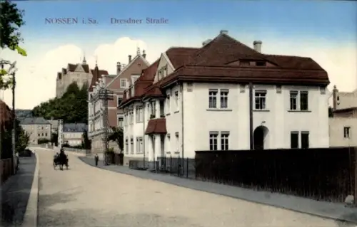 Ak Nossen in Sachsen, Dresdner Straße