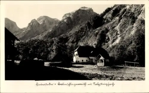 Ak Hinterstoder in Oberösterreich, Baumschlagerreith, Salzsteinjoch