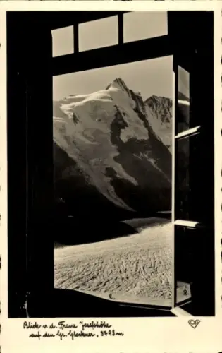 Ak Heiligenblut am Großglockner Kärnten, Kaiser Franz Josef Haus, Ausblick
