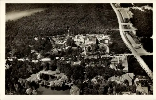 Ak Berlin Zehlendorf, Fliegeraufnahme, Sanatorium Waldfriede