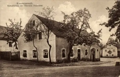 Ak Konnersreuth in der Oberpfalz, Geburtshaus der Theresia Neumann