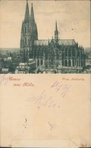 Ak Köln am Rhein, Dom