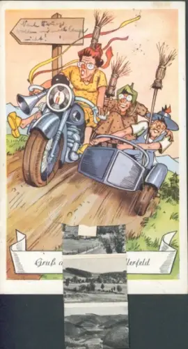 Leporello Ak Clausthal Zellerfeld im Oberharz, Kirche, Kurhaus, Polstertal