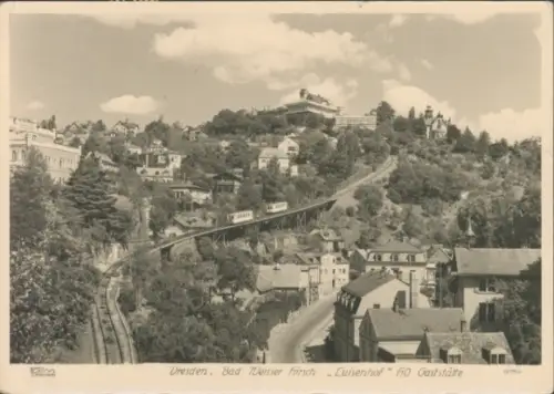 Ak Dresden Weißer Hirsch, Gaststätte Luisenhif, Gesamtansicht