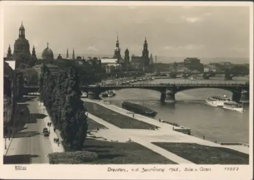 Ak Dresden, Gesamtansicht