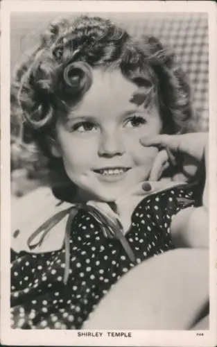 Ak Schauspielerin Shirley Temple, Portrait