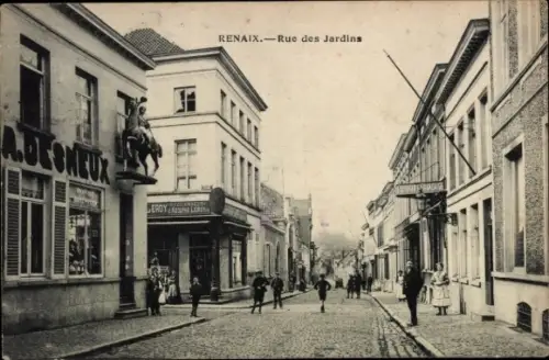 Ak Ronse Renaix Ostflandern, Rue des Jardins