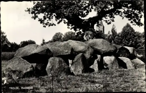Ak Rolde Drenthe Niederlande, Hunnebed