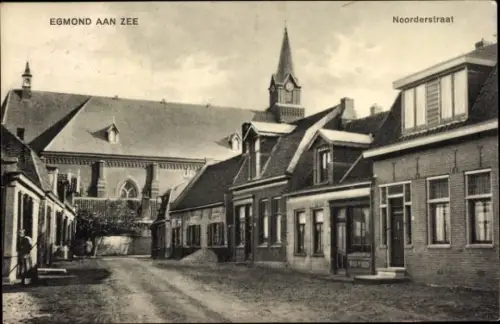 Ak Egmond aan Zee Nordholland Niederlande, Noorderstraat