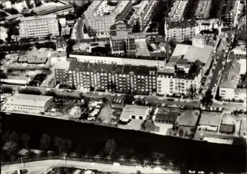 Ak Hamburg, Wohnanlage, Fliegeraufnahme